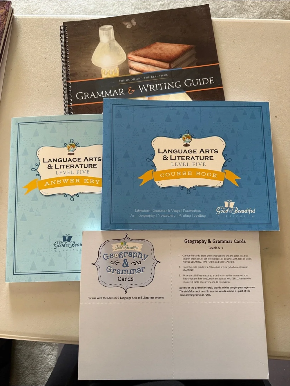 Language Arts & Literature Level Five Course Set - Blue